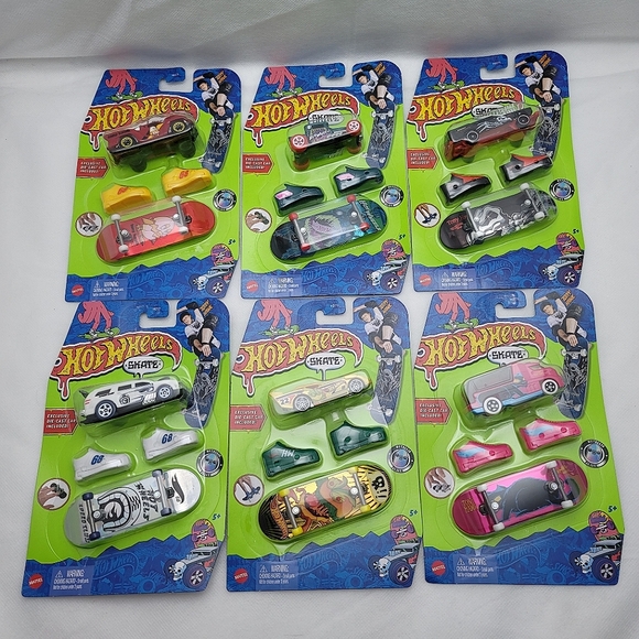 Hot Wheels Skate Tony Hawk Neon Pack Skate con Deportivas